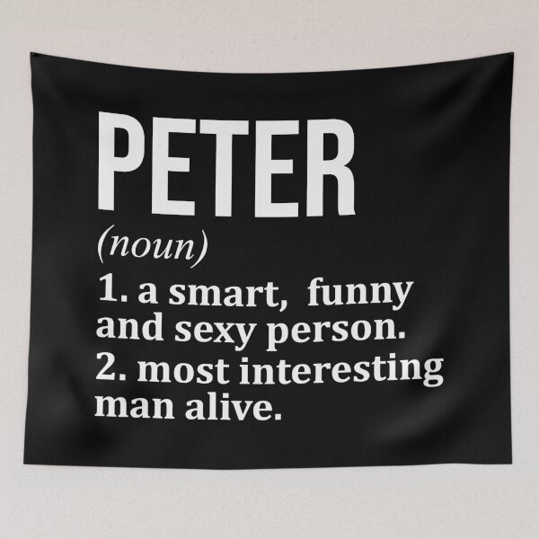 Item preview, Peter Name Definition designed and sold by XCIV.