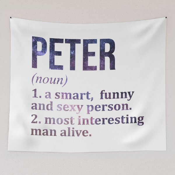 Item preview, Peter Name Definition designed and sold by XCIV.