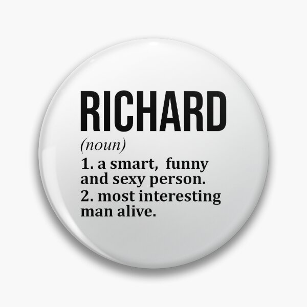 Item preview, Richard Name Definition designed and sold by XCIV.