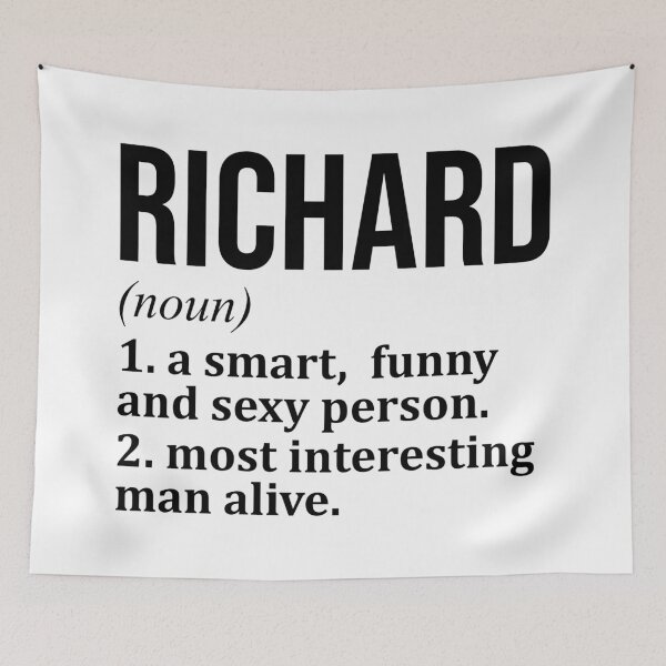 Item preview, Richard Name Definition designed and sold by XCIV.