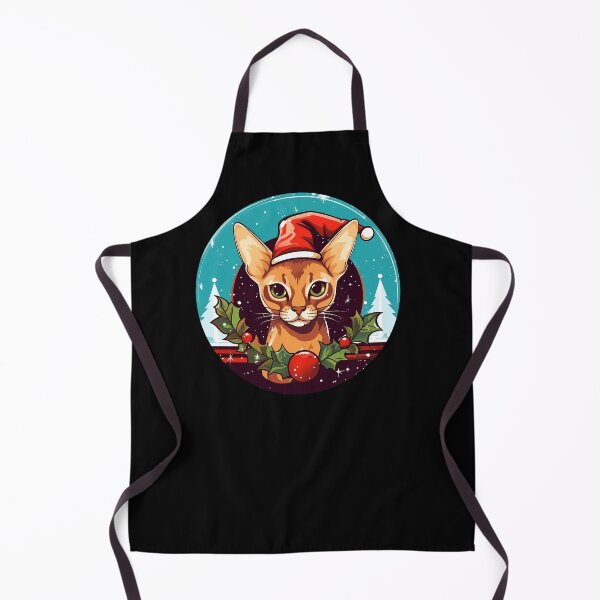 Item preview, Abyssinian Cat Xmas, Love Cats designed and sold by Logiamerch.