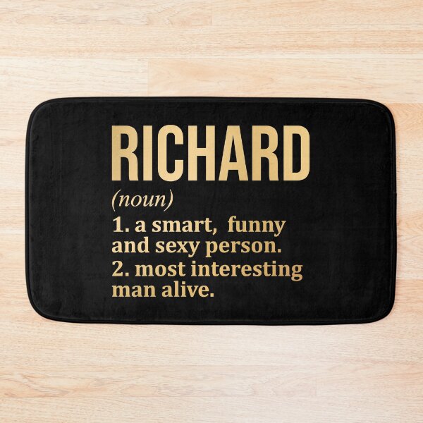 Item preview, Richard Name Definition in Gold designed and sold by XCIV.