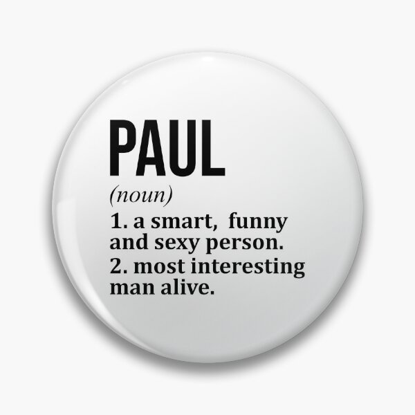 Item preview, Paul Name Definition designed and sold by XCIV.