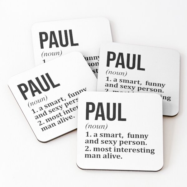 Item preview, Paul Name Definition designed and sold by XCIV.