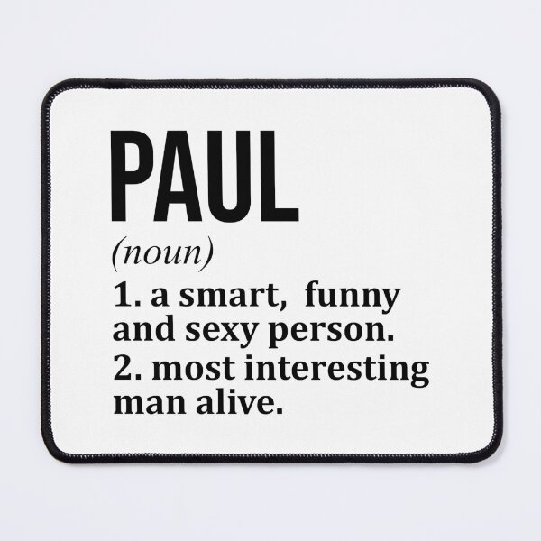 Item preview, Paul Name Definition designed and sold by XCIV.