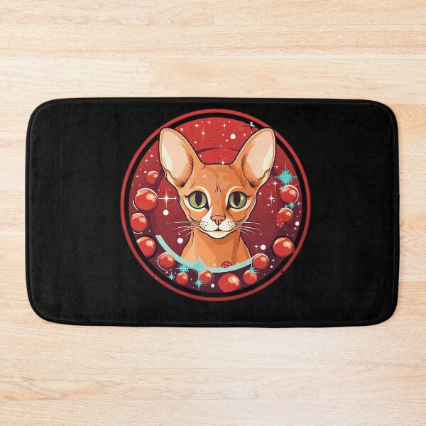 Item preview, Abyssinian Cat Xmas, Love Cats designed and sold by Logiamerch.
