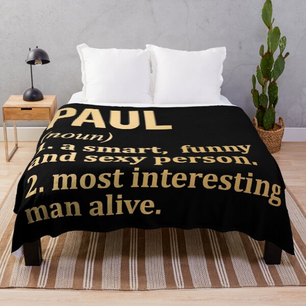 Item preview, Paul Name Definition in Gold designed and sold by XCIV.