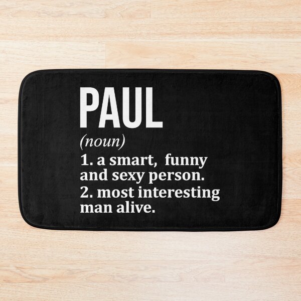 Item preview, Paul Name Definition designed and sold by XCIV.