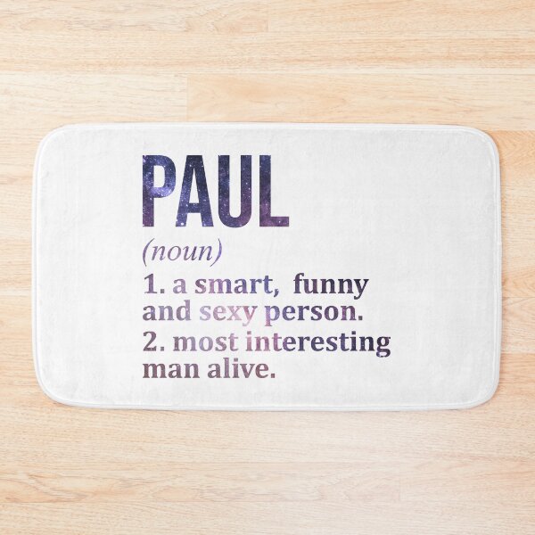 Item preview, Paul Name Definition designed and sold by XCIV.