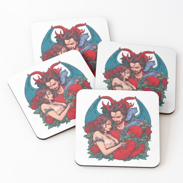 Item preview, Major Arcana The Devil Tarot Card - Lust and Enslavement Omen designed and sold by Pixel Waite.