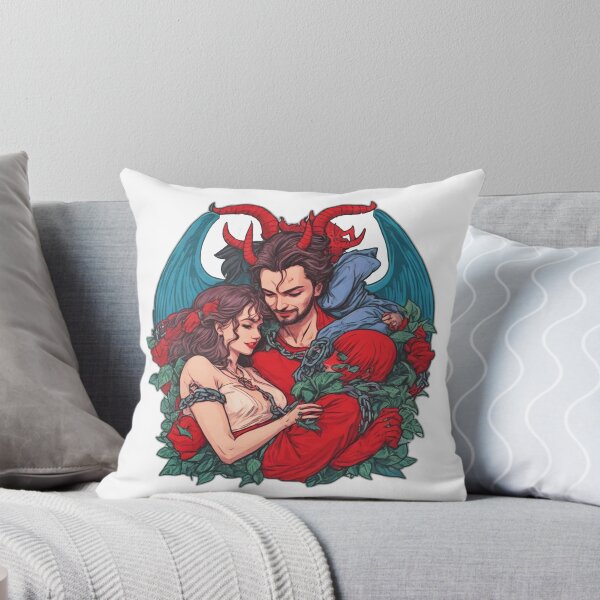 Item preview, Major Arcana The Devil Tarot Card - Lust and Enslavement Omen designed and sold by Pixel Waite.