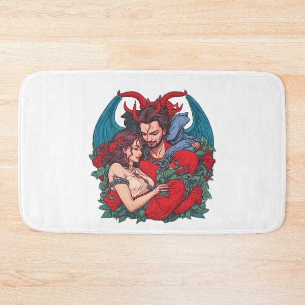 Item preview, Major Arcana The Devil Tarot Card - Lust and Enslavement Omen designed and sold by Pixel Waite.