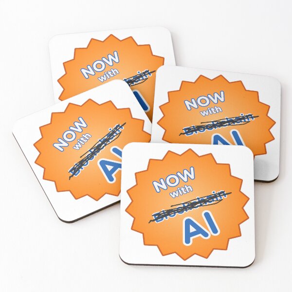Item preview, Now with AI, not blockchain! designed and sold by eigenmagic.