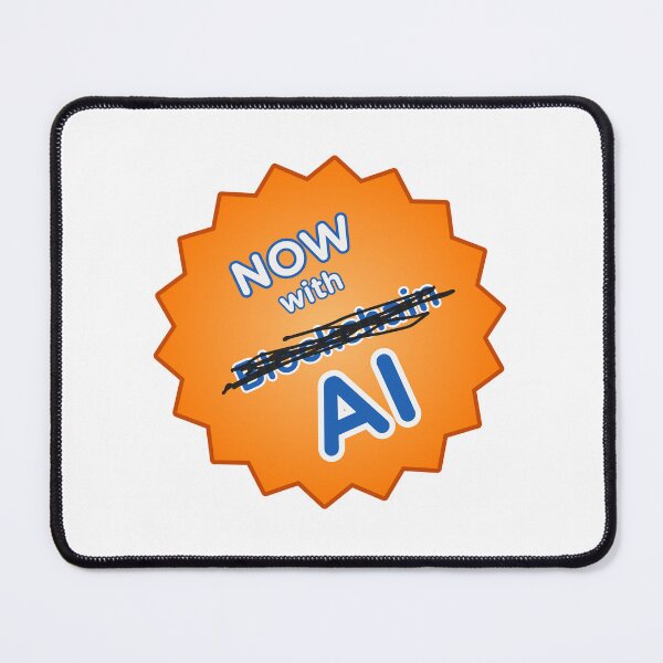 Item preview, Now with AI, not blockchain! designed and sold by eigenmagic.