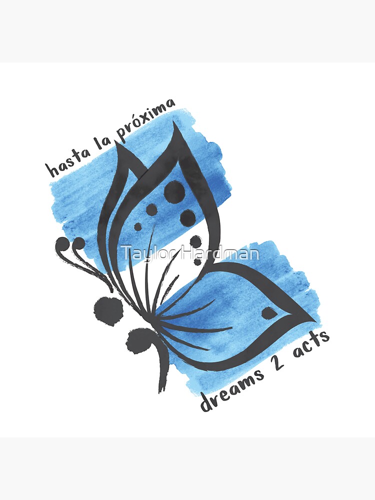 "Dreams 2 Acts Nicaragua Hasta la Próxima" Sticker for Sale by ad