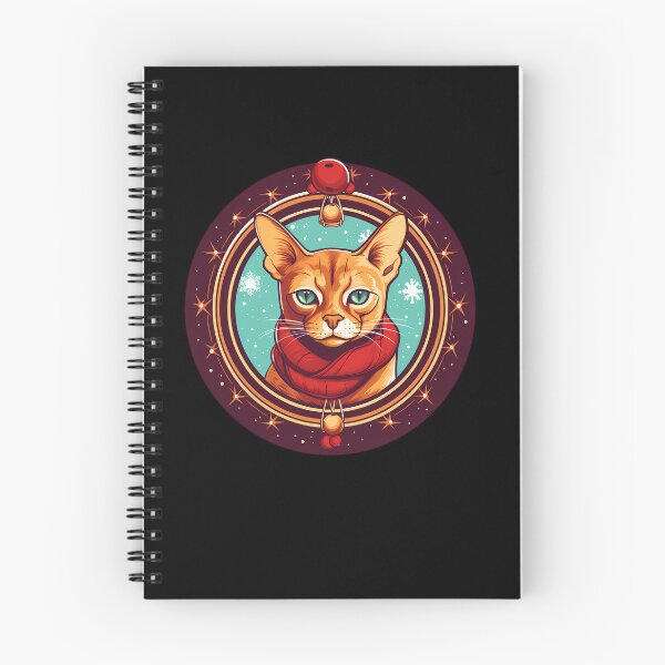 Item preview, Abyssinian Cat Xmas, Love Cats designed and sold by Logiamerch.