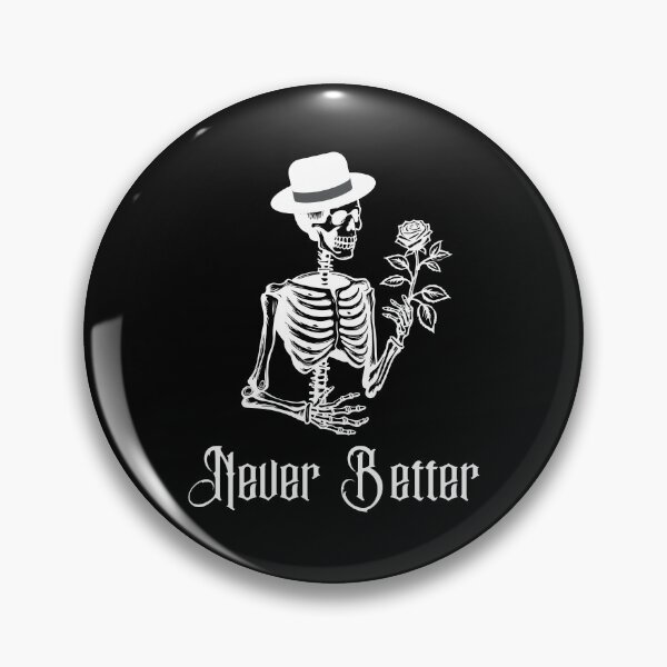 Item preview, Never Better Skull | Giving a Flower designed and sold by EngkyEngky.