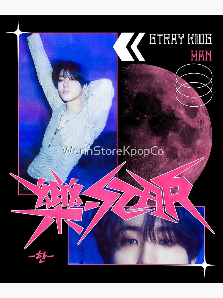 I.N Rock Star Stray Kids - Stray Kids - Posters and Art Prints