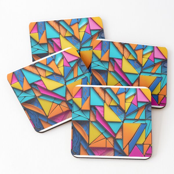 Item preview,  Abstract geometric pattern, designed and sold by artcreatorfa3.