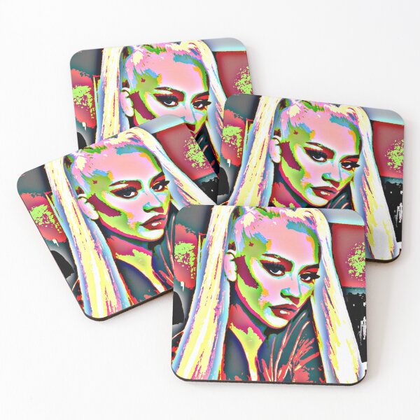 Item preview, Christina Aguilera pop art portrait designed and sold by Funnystuffs4U.