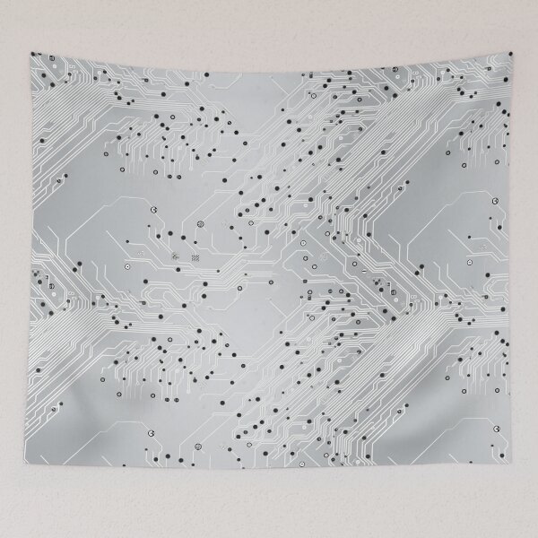 Item preview, Circuit Board Pattern designed and sold by SideSignal.