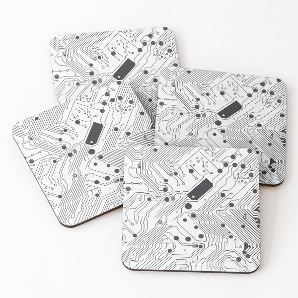 Item preview, Circuit Board Pattern designed and sold by SideSignal.