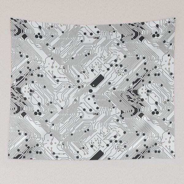 Item preview, Circuit Board Pattern designed and sold by SideSignal.