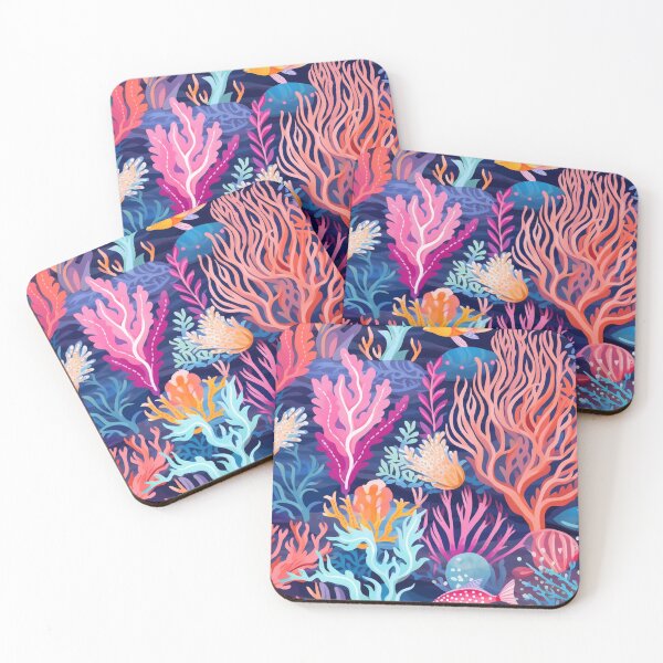 Item preview, Coral Reef Pattern designed and sold by SideSignal.