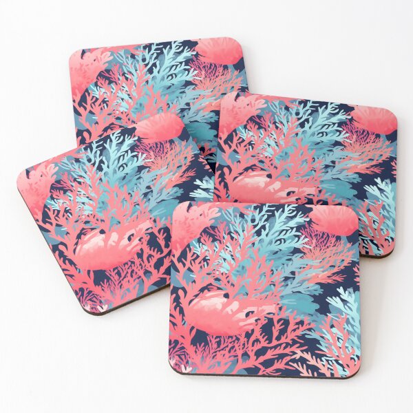 Item preview, Coral Reef Pattern designed and sold by SideSignal.