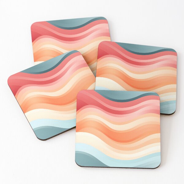 Item preview, Bygone Brilliance: Muted Retro Ripples designed and sold by aurahealing.
