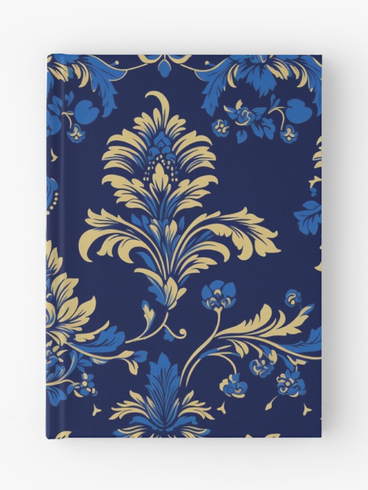Thumbnail 1 of 3, Journal, Damask Pattern designed and sold by SideSignal.