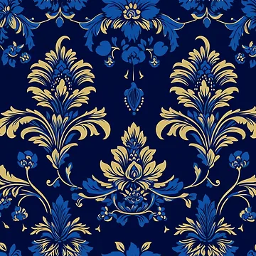 Artwork thumbnail, Damask Pattern by SideSignal