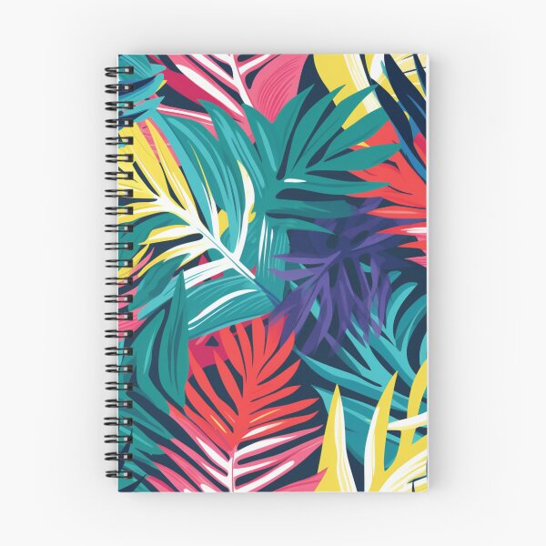Item preview, Tropical leaves seamless pattern on black background. Vector illustration. designed and sold by Aonsnoopy.