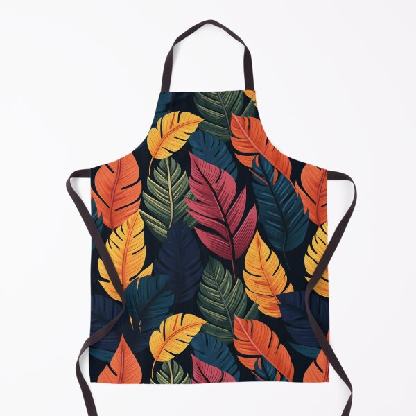 Item preview, Tropical leaves seamless pattern on black background. Vector illustration. designed and sold by Aonsnoopy.