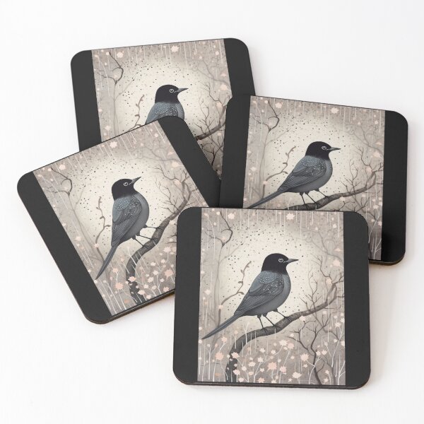 Item preview, Black Tern And Sparkling Stars designed and sold by Michealfashion.