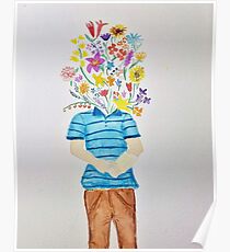 Dear Evan Hansen your head is full of flowers Poster