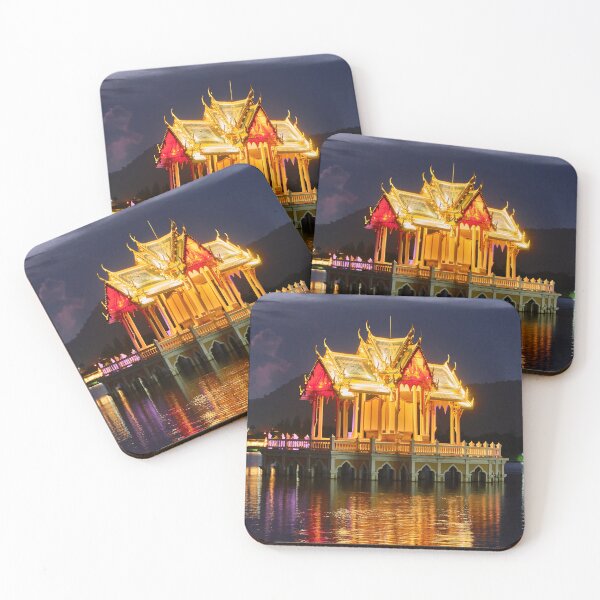 Item preview, Khao Tao Temple at Dusk: A Magical Show designed and sold by franck380.