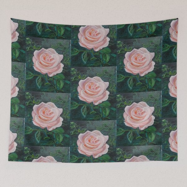 Item preview, Rose oil on canvas designed and sold by KRISBArt.