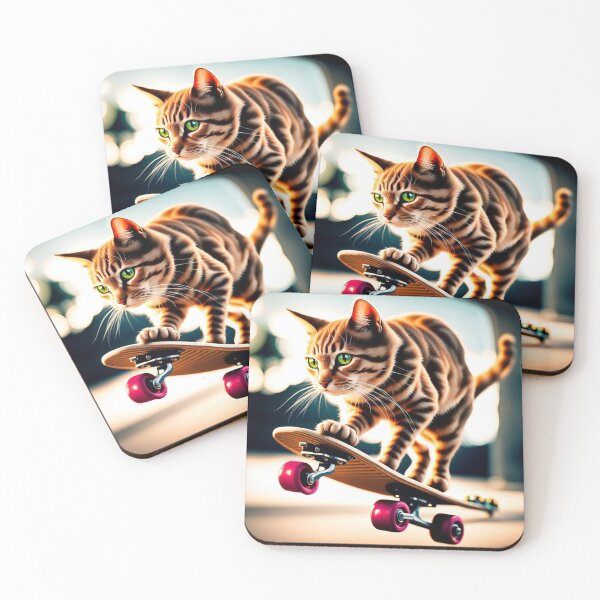Item preview, Skate Cat designed and sold by Tranquilex.