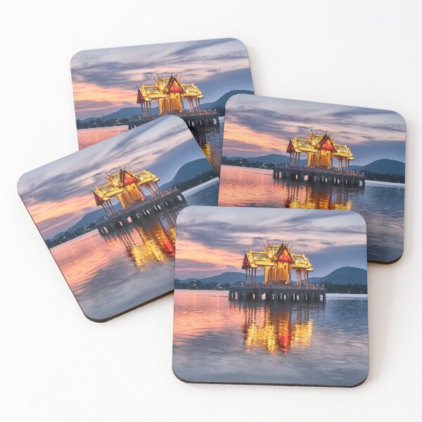 Item preview, Khao Tao Temple at Dusk: A Magical Show designed and sold by franck380.
