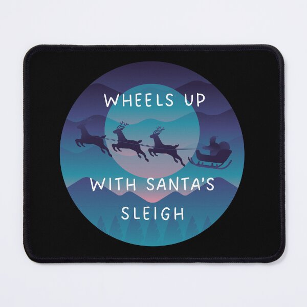 Item preview, Wheels Up With Santa's Sleigh designed and sold by DavidPrintCraft.