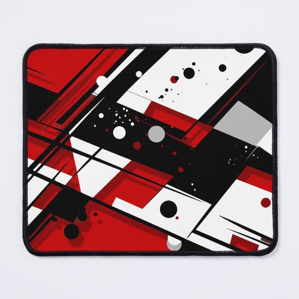 Item preview, Black and White Shapes, in the style of Chaotic Compositions designed and sold by MagicColorPrint.