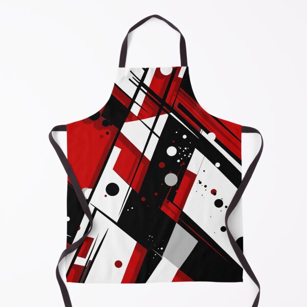 Item preview, Black and White Shapes, in the style of Chaotic Compositions designed and sold by MagicColorPrint.