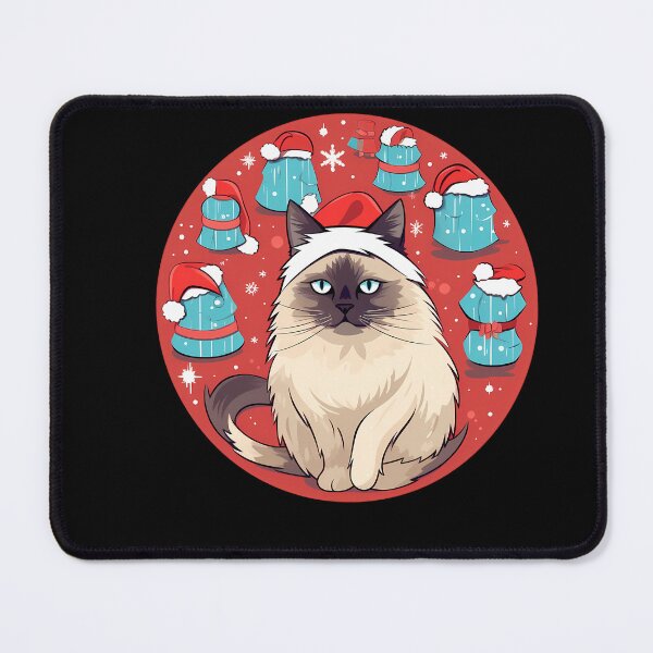 Item preview, Birman Cat Xmas, Love Cats designed and sold by Logiamerch.