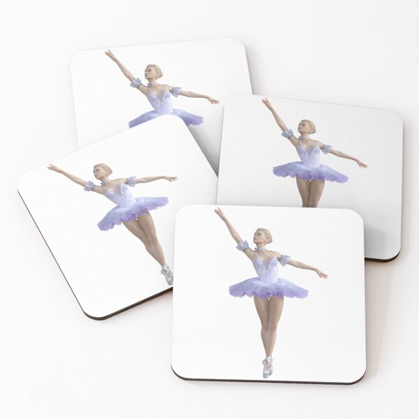 Item preview, Beautiful blonde ballerina on pointe in blue #09 designed and sold by AlluringVisions.