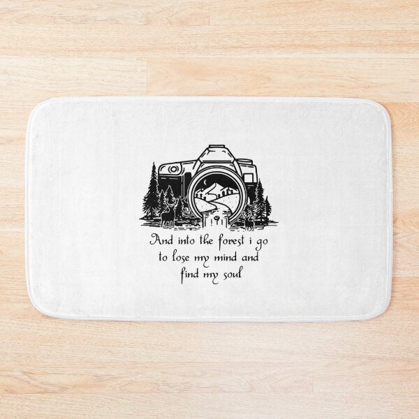 Item preview, Camera and into the forest I go to lose my mind and find my soul designed and sold by smallcatvn.
