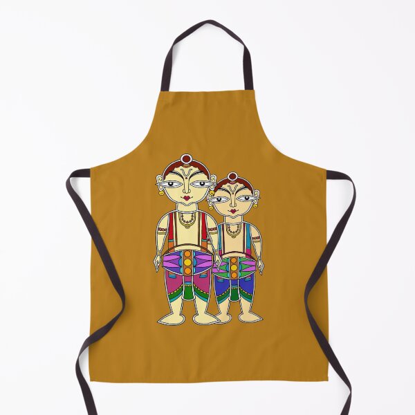 Item preview, DEVOTEES OF KRISHNA Folk art designed and sold by Charmy Design.