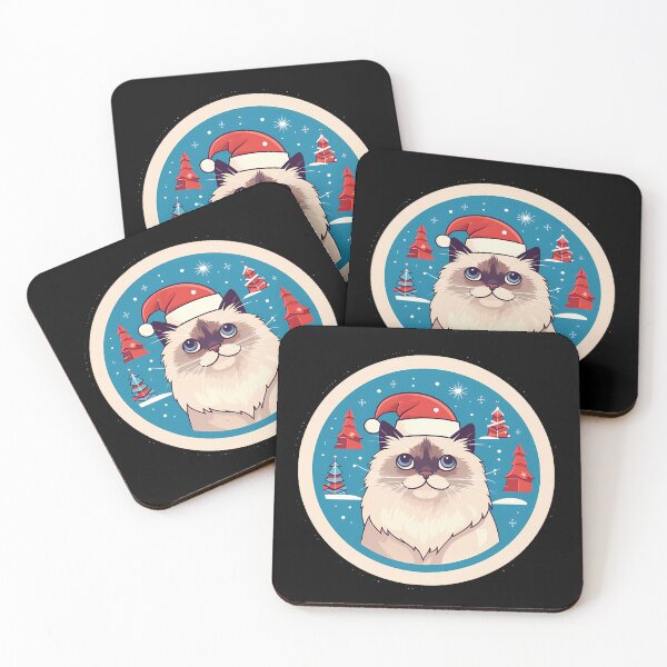 Item preview, Birman Cat Xmas, Love Cats designed and sold by Logiamerch.