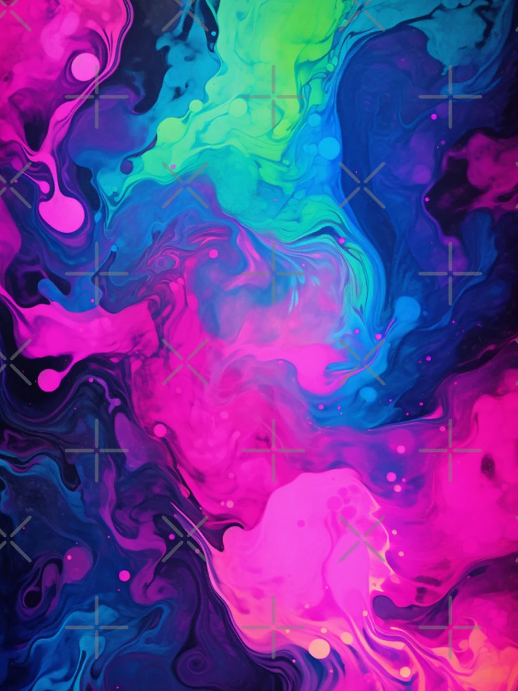 Thumbnail 4 of 4, iPhone Case, Neon Color Pattern designed and sold by Myra365Art.