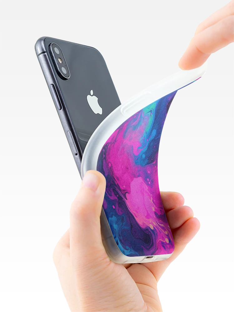 Thumbnail 4 of 5, iPhone Case, Neon Color Pattern designed and sold by Myra365Art.